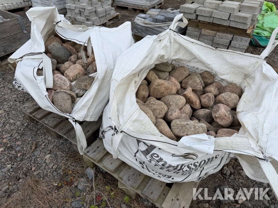 Kullersten 2 säckar