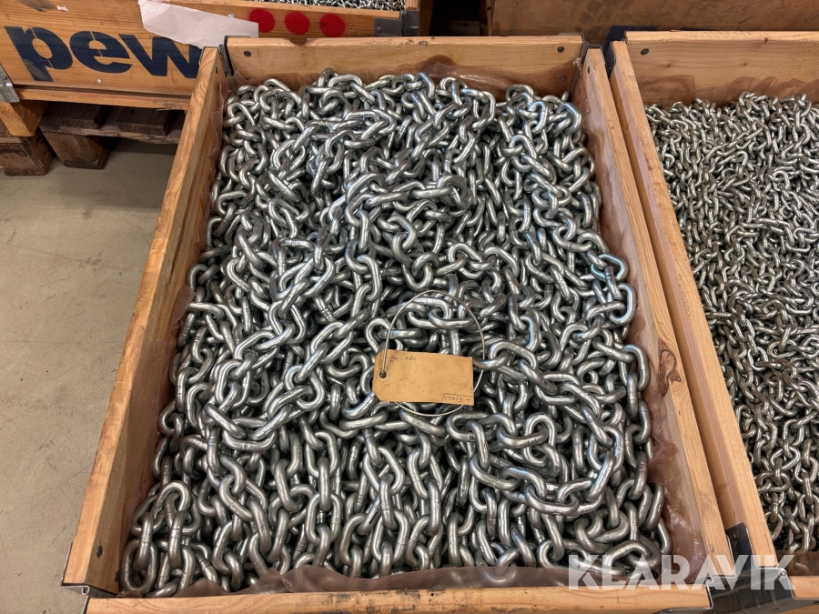 Telferkätting 11,2x34 mm 90 meter