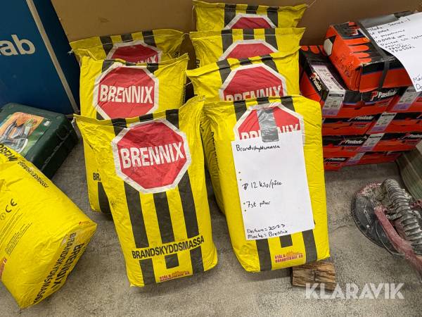 Brandskyddsmassa Brennix 7st