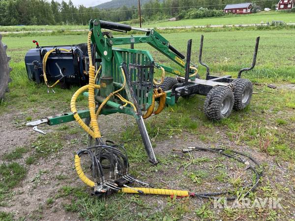 Skogsvagn Kellfri SV20/GL36 med 9 hk bensinmotor för ATV
