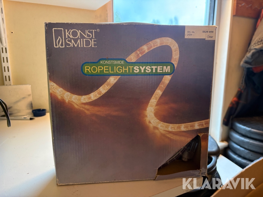 Ljusslinga Konstsmide 20m clear