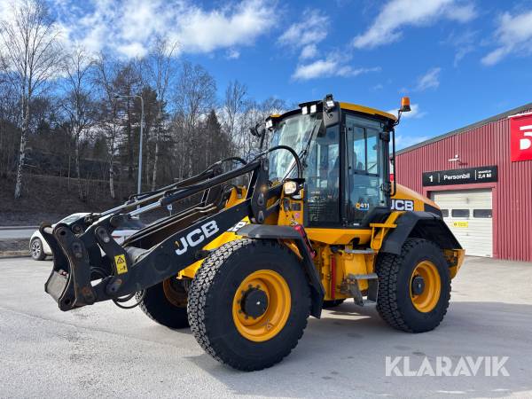 Hjullastare JCB 411 Agri