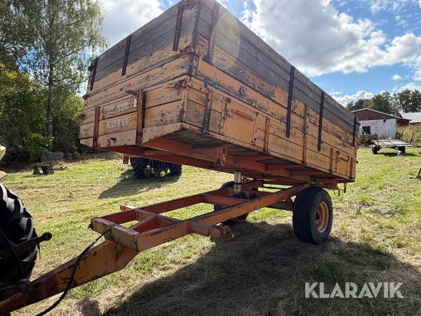 Spannmålskärra med tipp