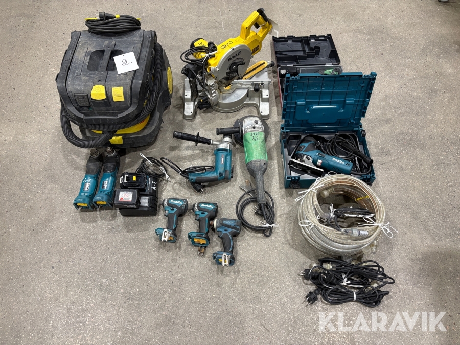 El och batterimaskiner