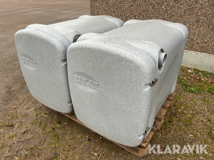 Avloppstankar Biolan 2 st