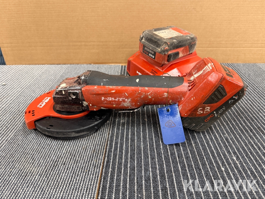 Betongslip batteri Hilti AG 125-A22