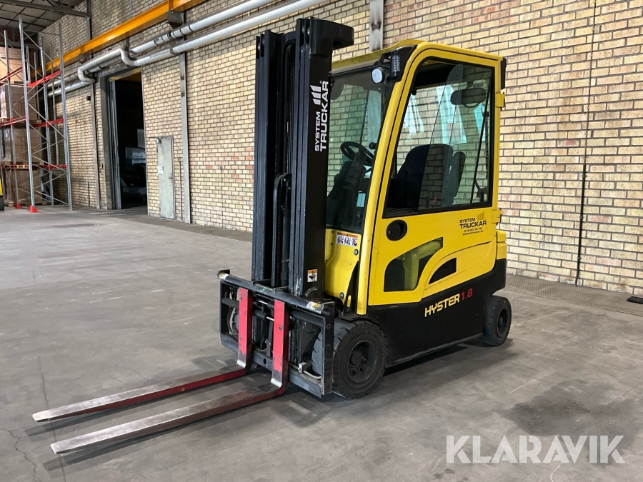 Elektrisk Motviktstruck Hyster J1,8XN MWB