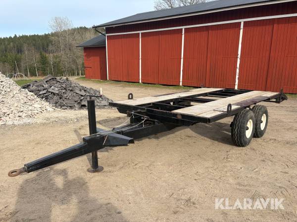 Maskintrailer med tipp