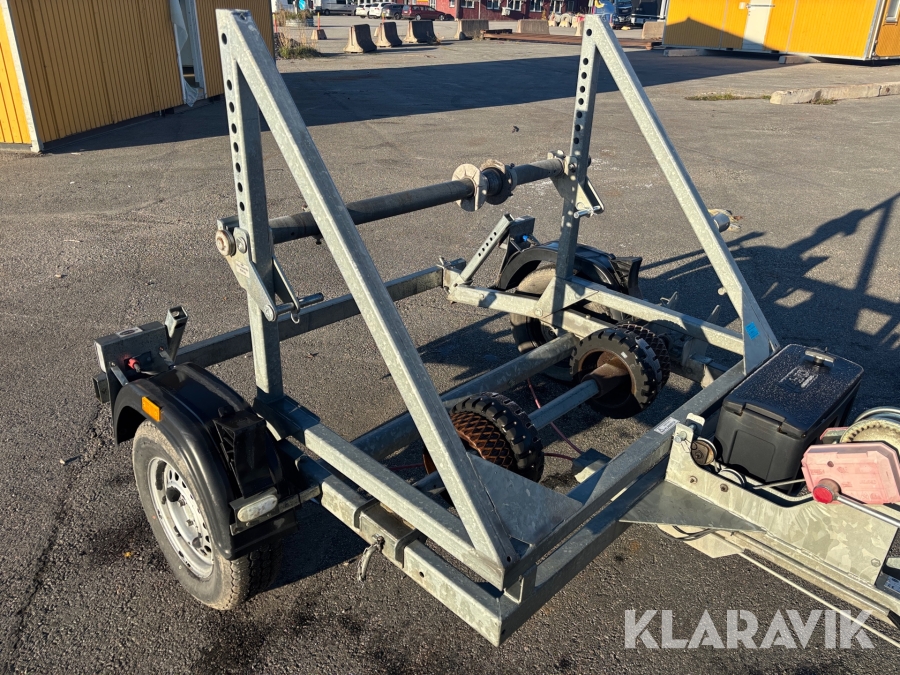Kabelvagn / trumsläp Sahlins PBK 4701