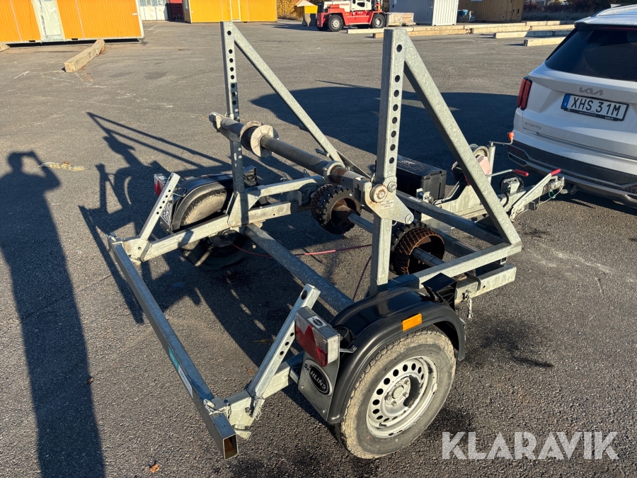 Kabelvagn / trumsläp Sahlins PBK 4701
