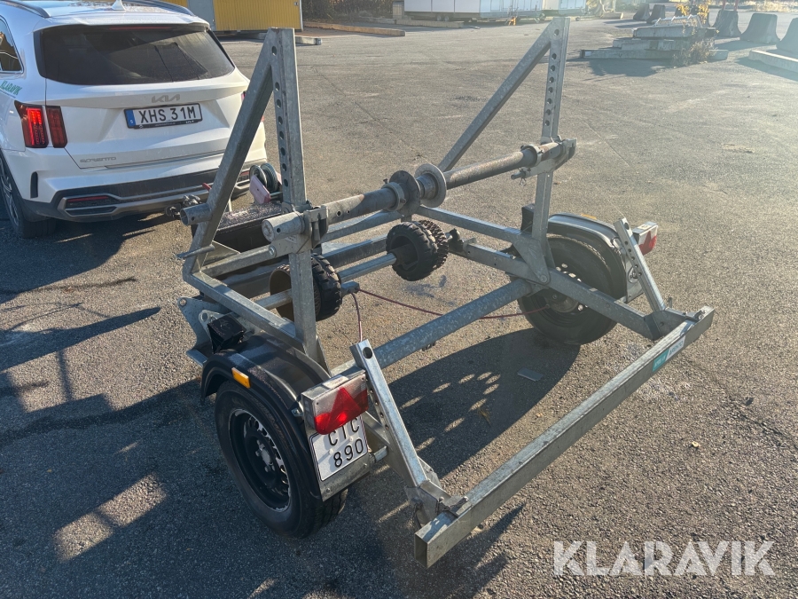 Kabelvagn / trumsläp Sahlins PBK 4701