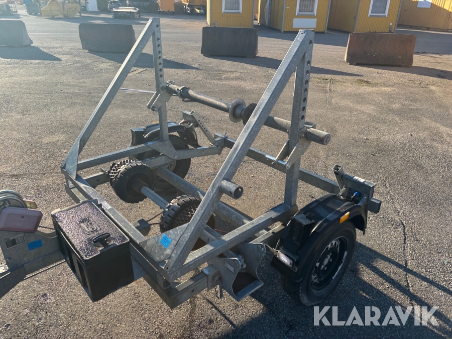 Kabelvagn / trumsläp Sahlins PBK 4701