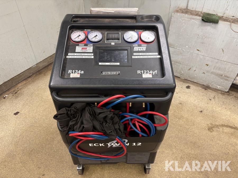 AC-servicemaskin Ecotechnics ECK Twin 12