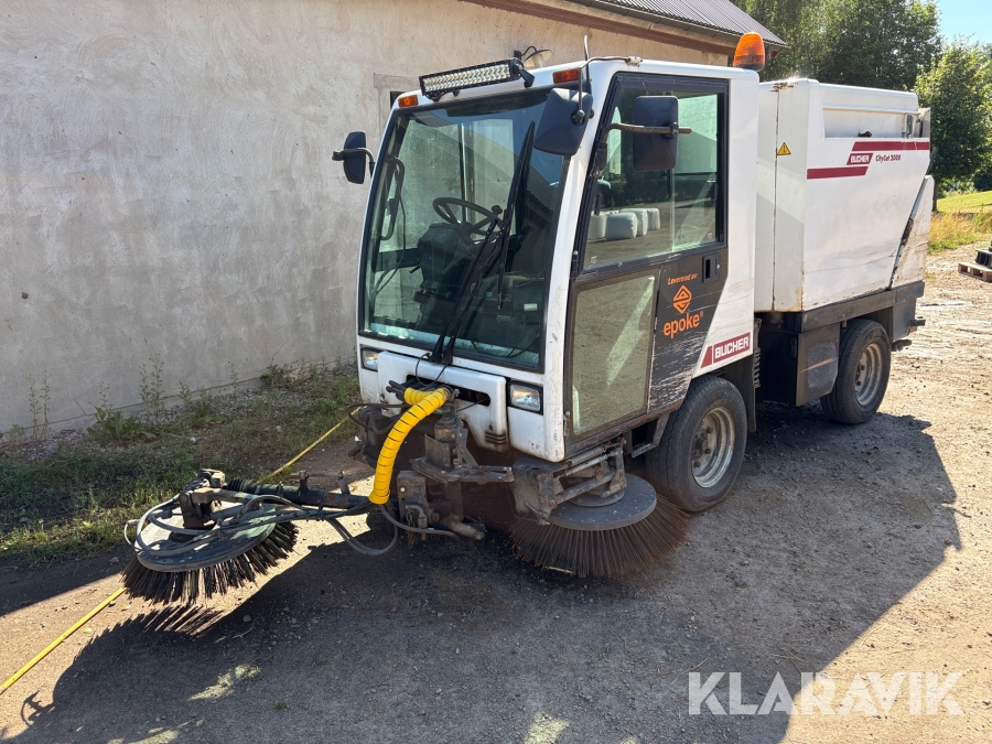 Sopmaskin Bucher CityCat 2000