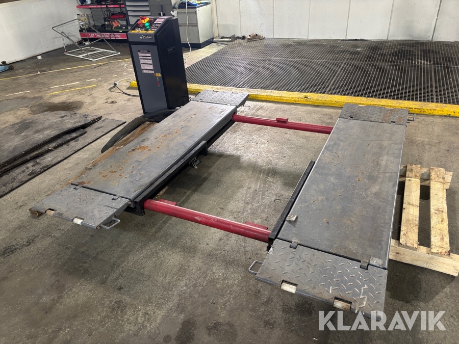 Tvåpelarlyft Pela Tools SF-L3000 med elektrisk låsning