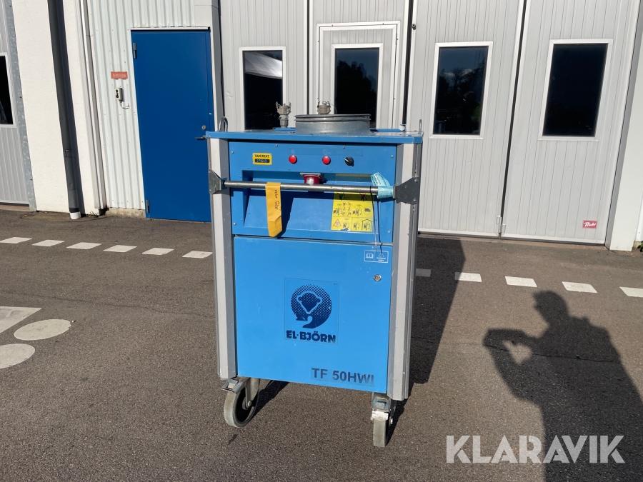 Hetvattenfläkt El-Björn TF50HWI