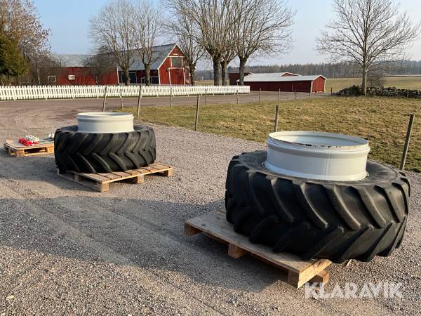 Dubbelmontage Michelin 540/65R30 XM108