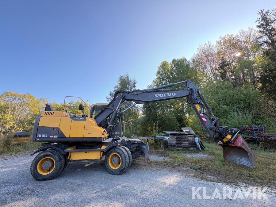 Grävmaskin Volvo EW160D