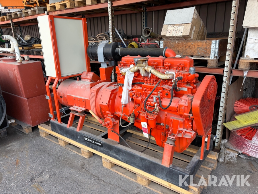 Elverk Scania Diesel 94 kVA