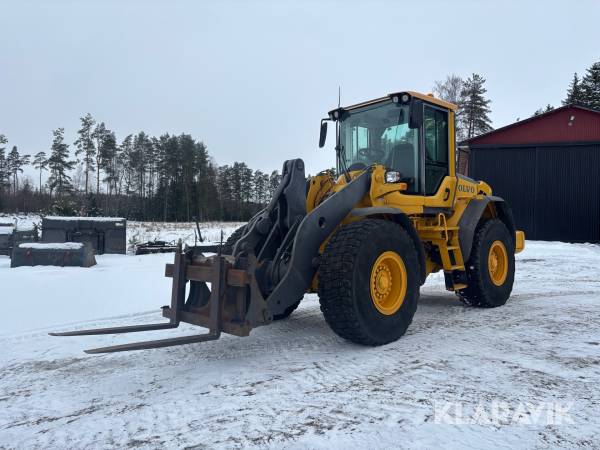 Hjullastare Volvo L70F med pallgafflar