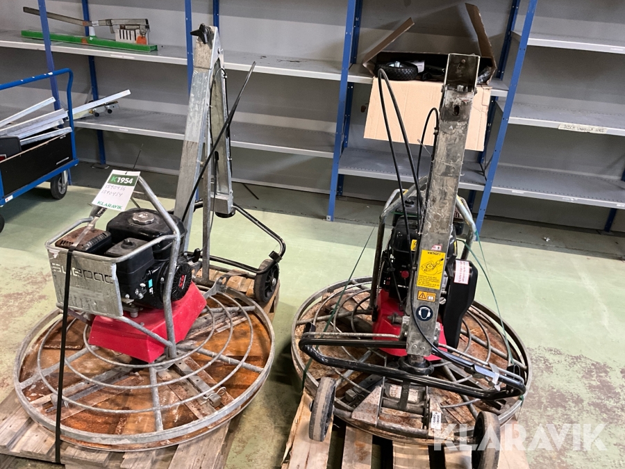 Glättare Swepac TR 950P 2st