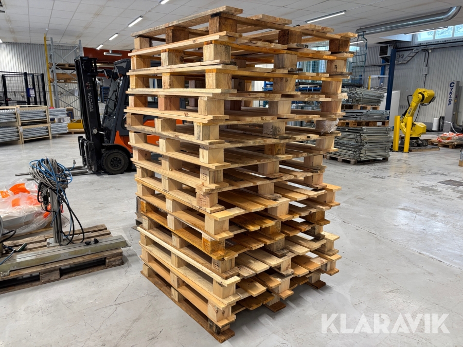 Träpallar 100st