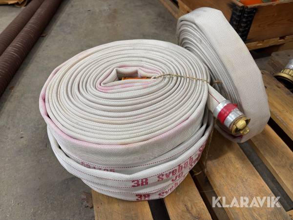Brandslang 5 st 20 m Svebab 38 mm