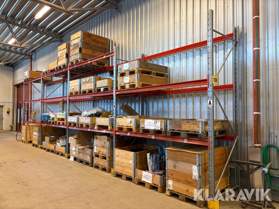 Pallställage 45 pallplatser