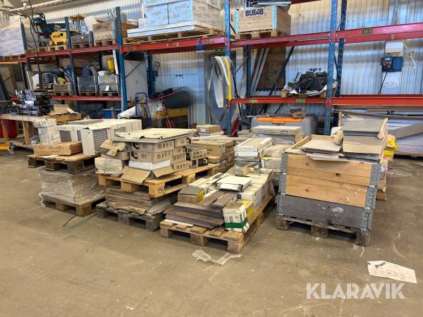 Stort parti Kakel och klinkers blandade sorter