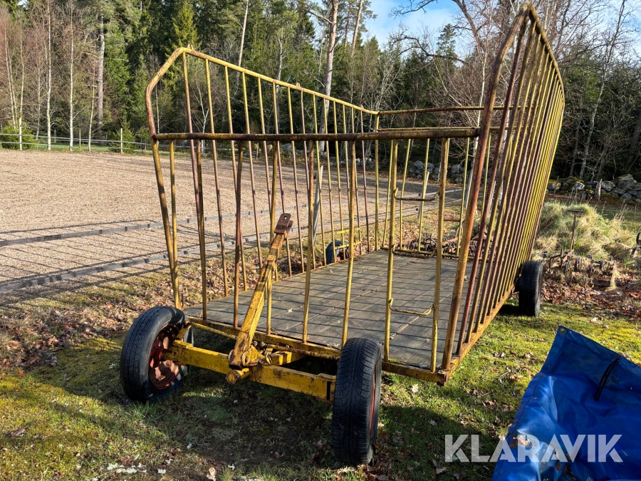 Balvagn svängbar framaxel