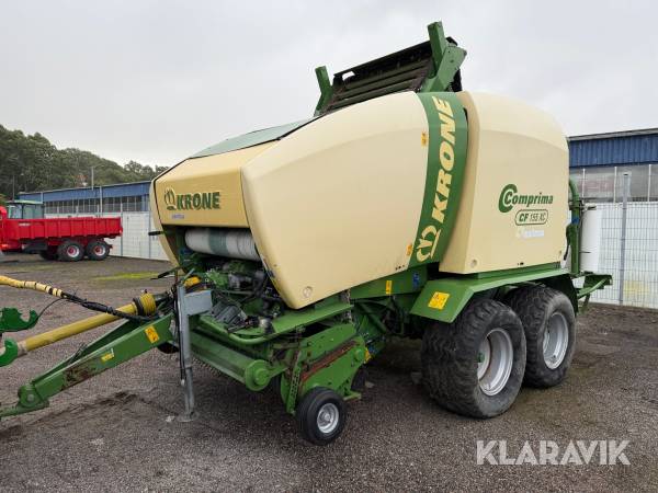 Balpress Krone Comprima CF 155 XC med kontrollpanel
