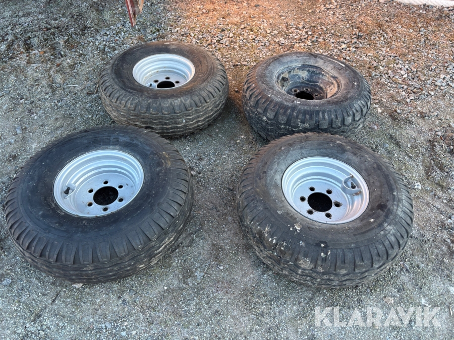 Hjul till dumperkärra 10.0/80-12 2st BKT, 2st MaxAm