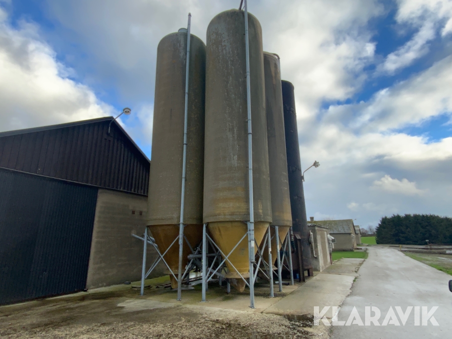 Glasfibersilo Tunetanken 40 m3 1 st