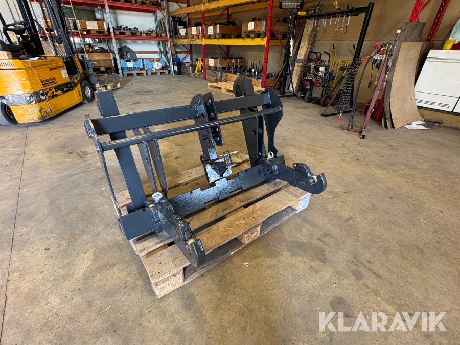 Adapter-3punkt med Stora BM fäste 3 tons
