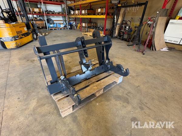 Adapter-3punkt med Stora BM fäste 3 tons