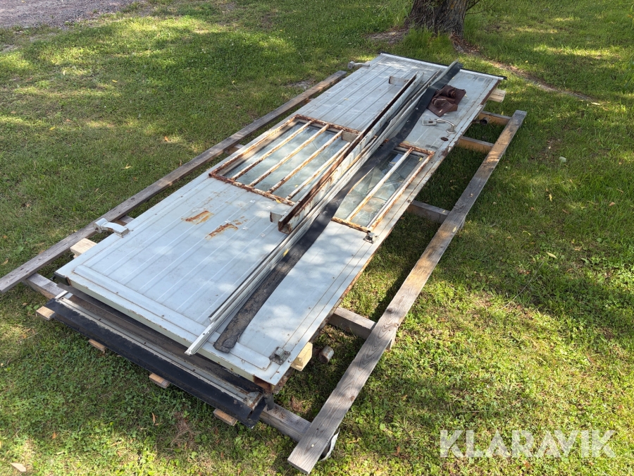 Vikport 3-delad 260x280 utanpåliggande