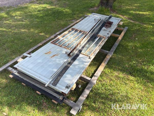 Vikport 3-delad 260x280 utanpåliggande