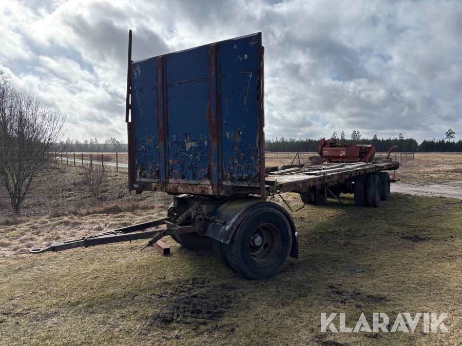 Lastbilssläp 2,5x14,6m