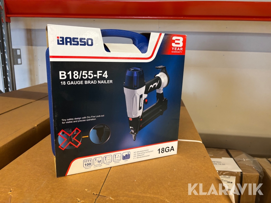 Spikpistol Basso B18/55-F4