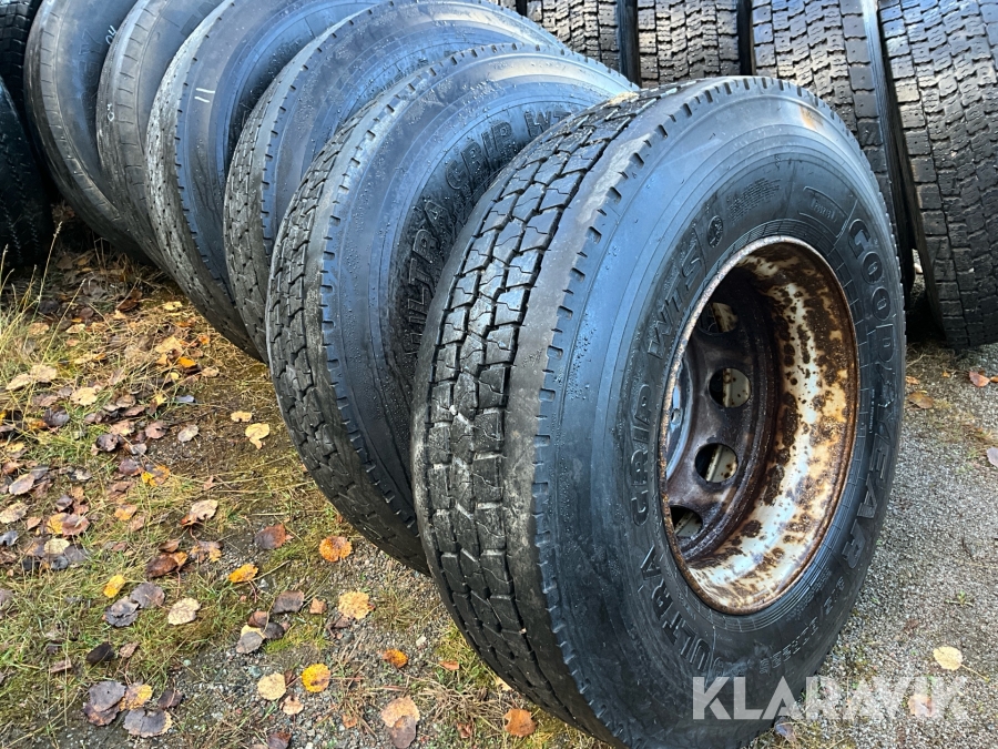 Lastbilsdäck GoodYear315/80R22,5 4st