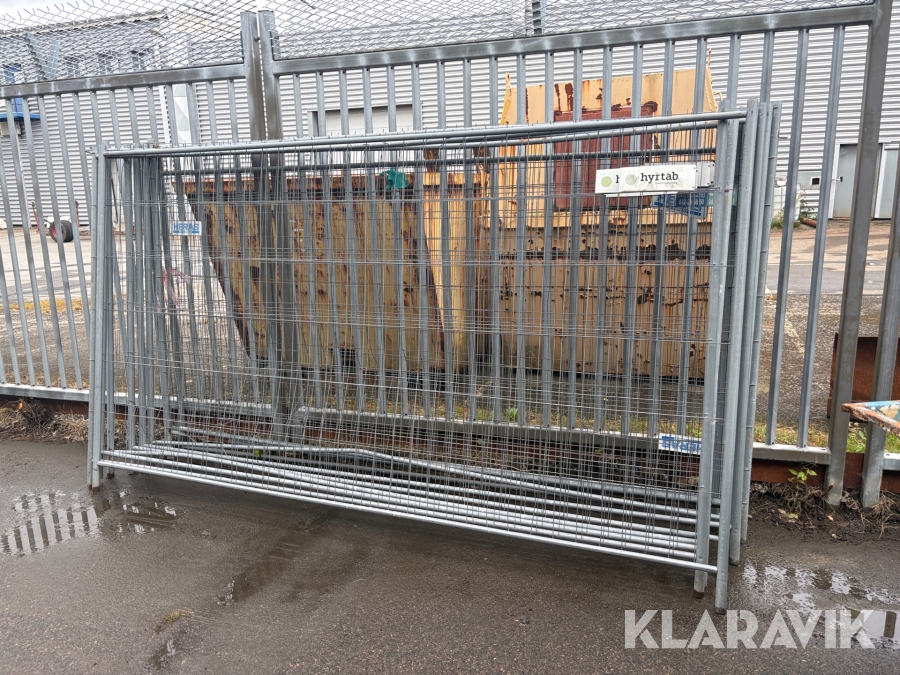 Stängsel Heras 3.5m med fötter
