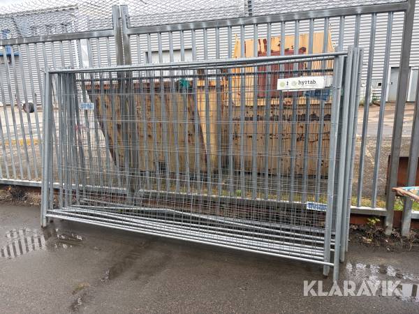 Stängsel Heras 3.5m med fötter