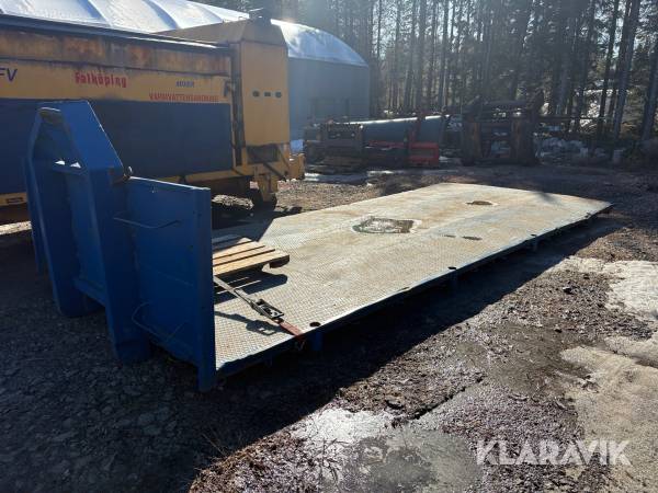 Maskinflak  till lastväxlare