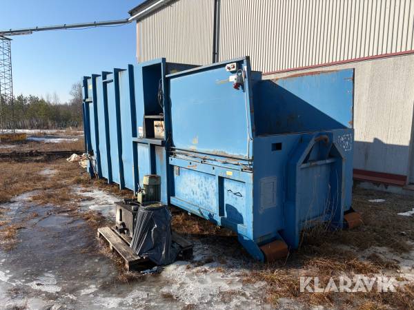 Avfallskomprimator Pema Rampac 27/20