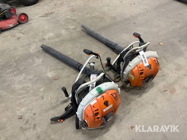 Lövblås Stihl BR550 2 st