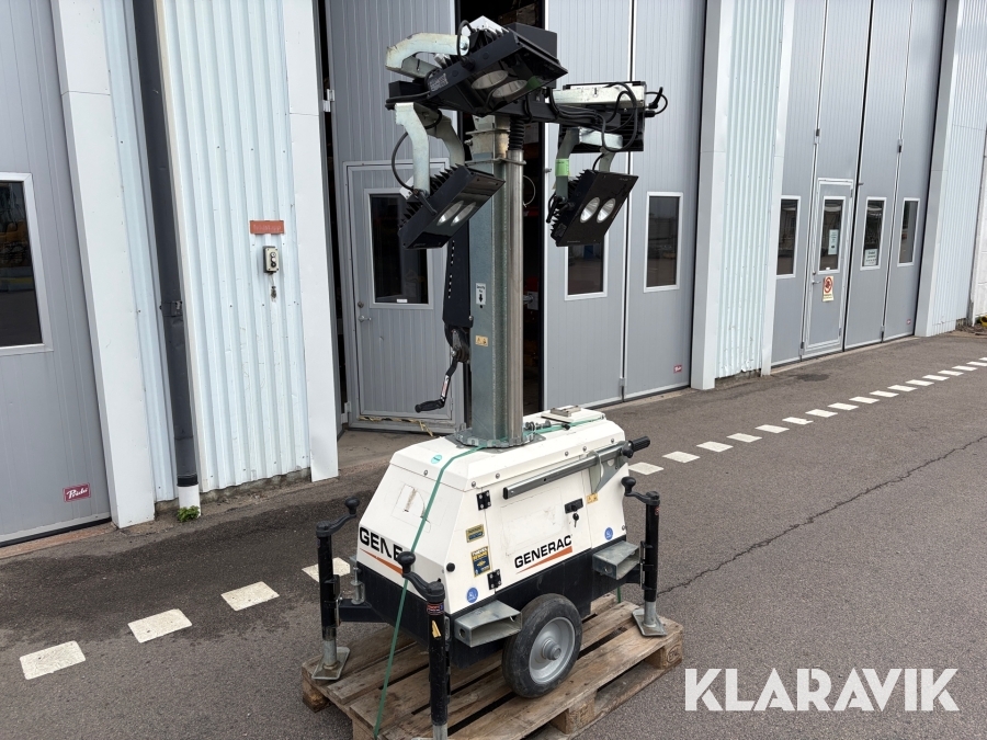Belysningsmast Generac LINK T3 Roterbar med LED lampor