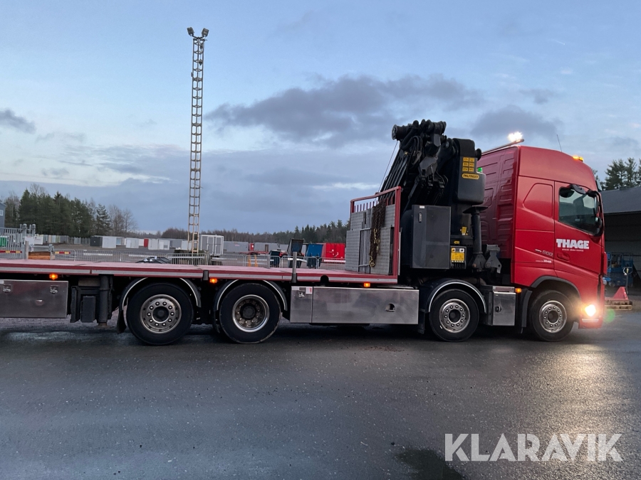 Lastbil med kran Volvo FH 500