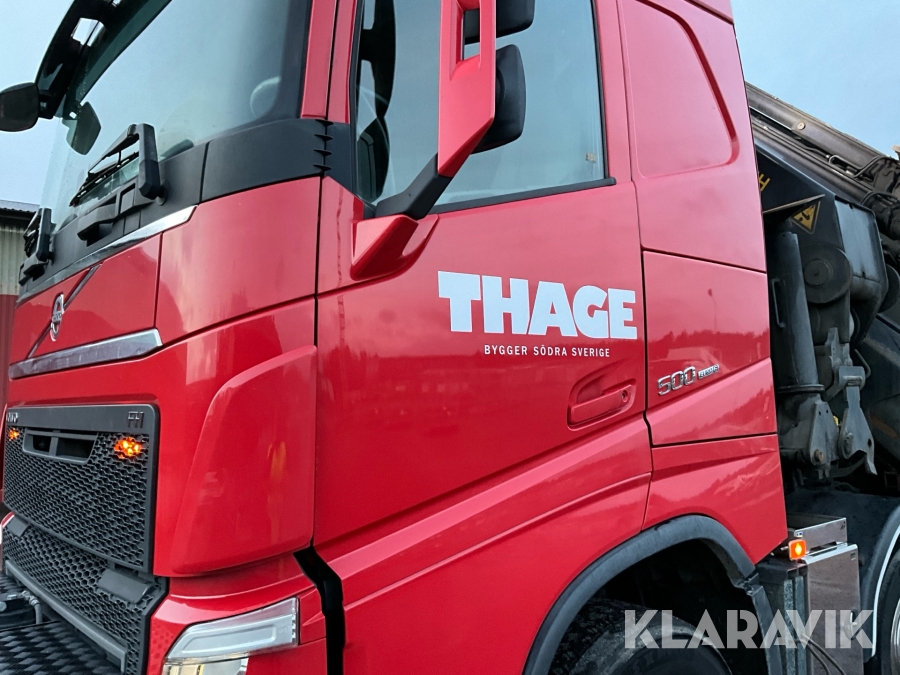Lastbil med kran Volvo FH 500