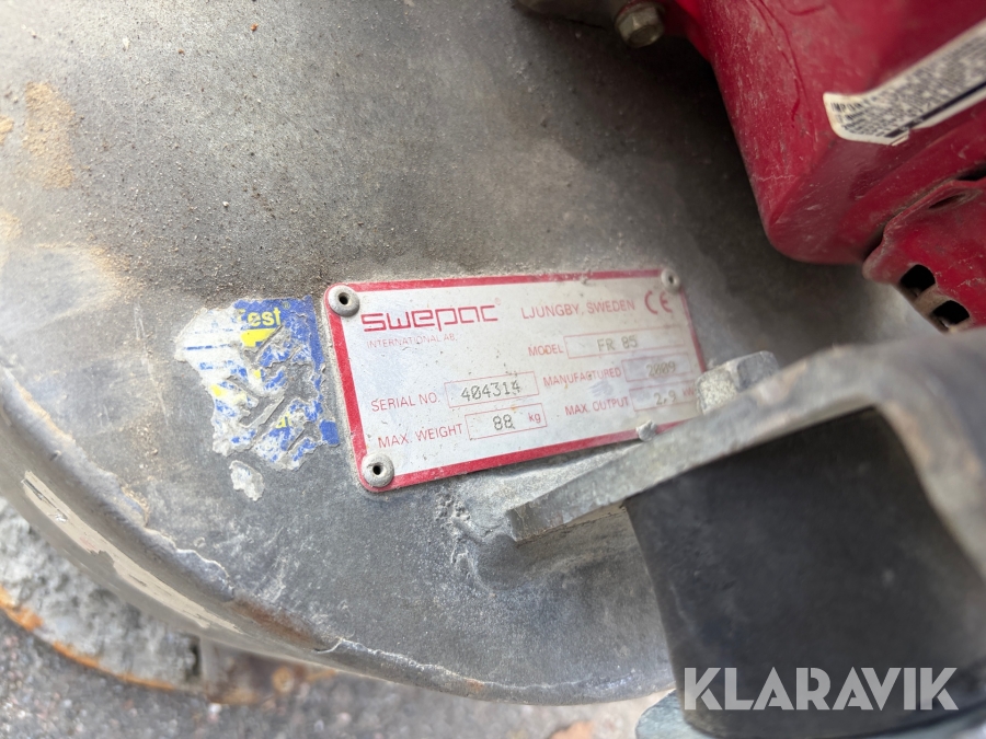 Markvibrator Swepac FR 85