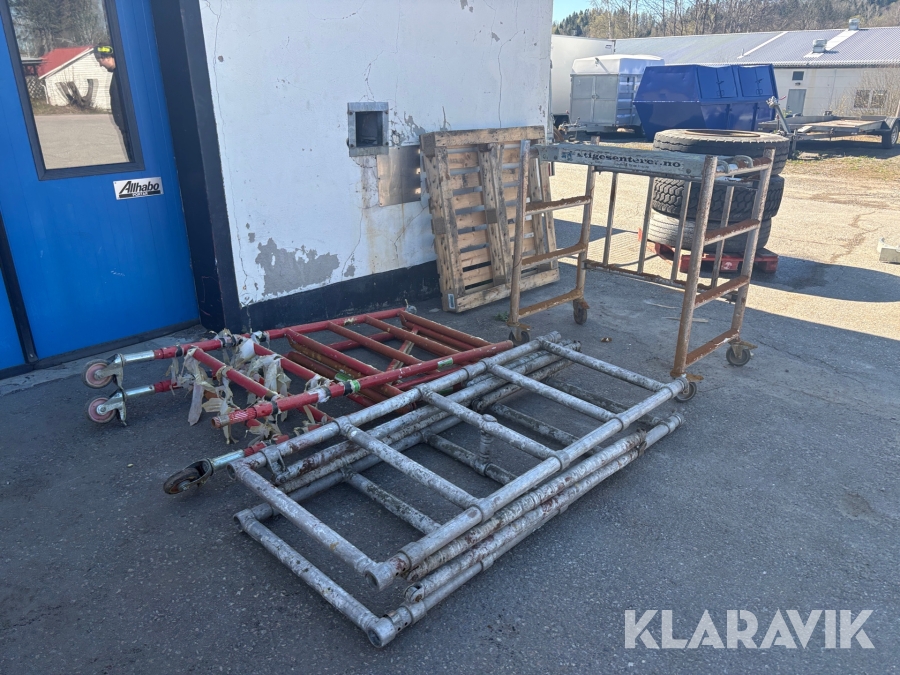 Aluminium ställning